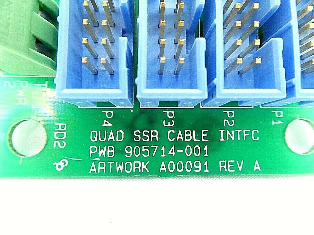 Used Watkins-Johnson 905714-001 Quad SSR Cable Interface Board PCB CCA-001 Lot of 30
