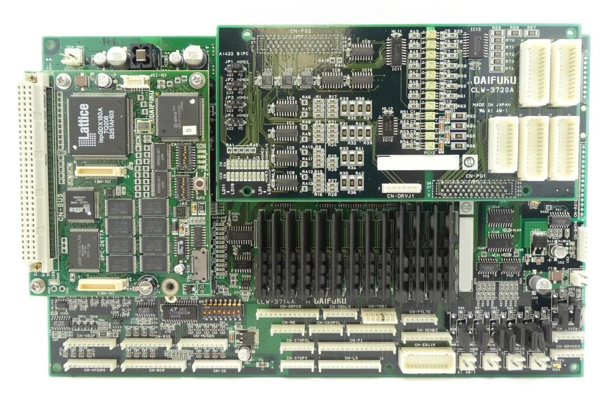 Used Daifuku CLW-3714A Processor Interface PCB CLW-3720A OPC-2677A Reseller Lot of 3