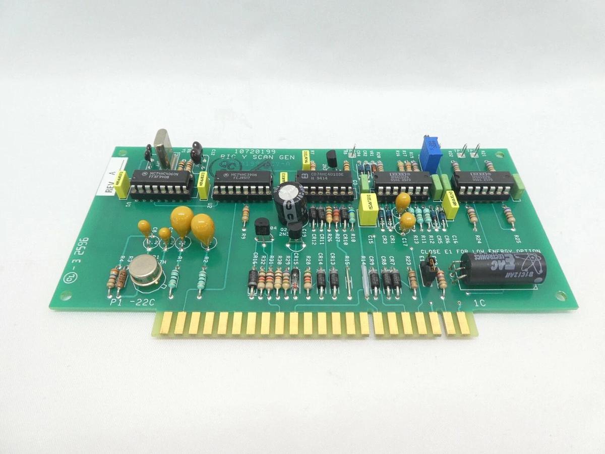 Used Brookhaven 10720199 Y Scan Gen PCB Card Rev. A Varian E20000183 Working Surplus