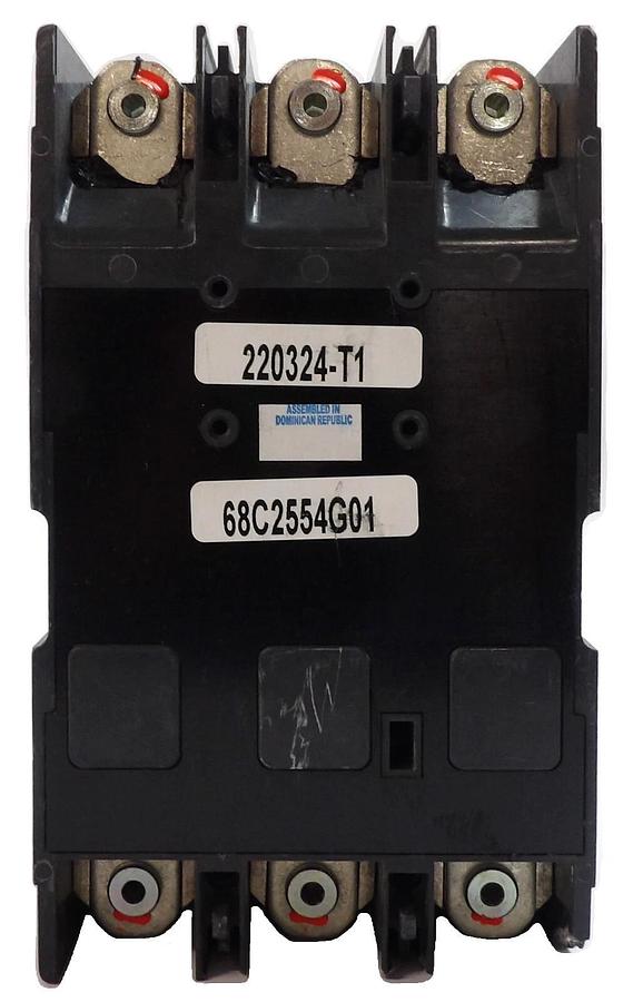 Used Eaton JGE3250NN 3 Pole Circuit Breaker J250E JT325032 Working Surplus