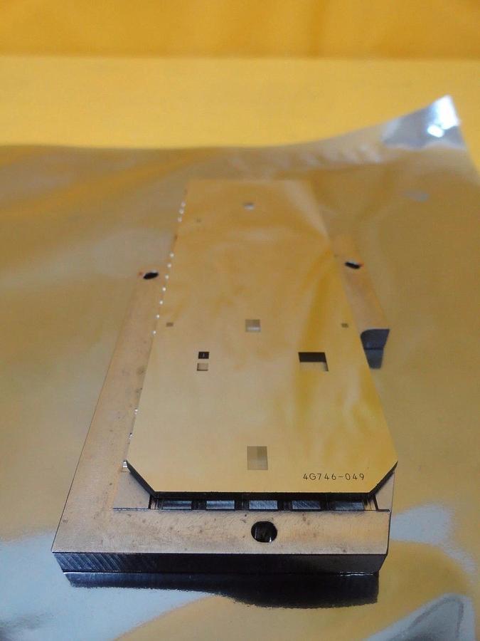 Used Nikon Precision 4G746-049 Wafer Stage Fiducial Plate NSR-S204B System Working