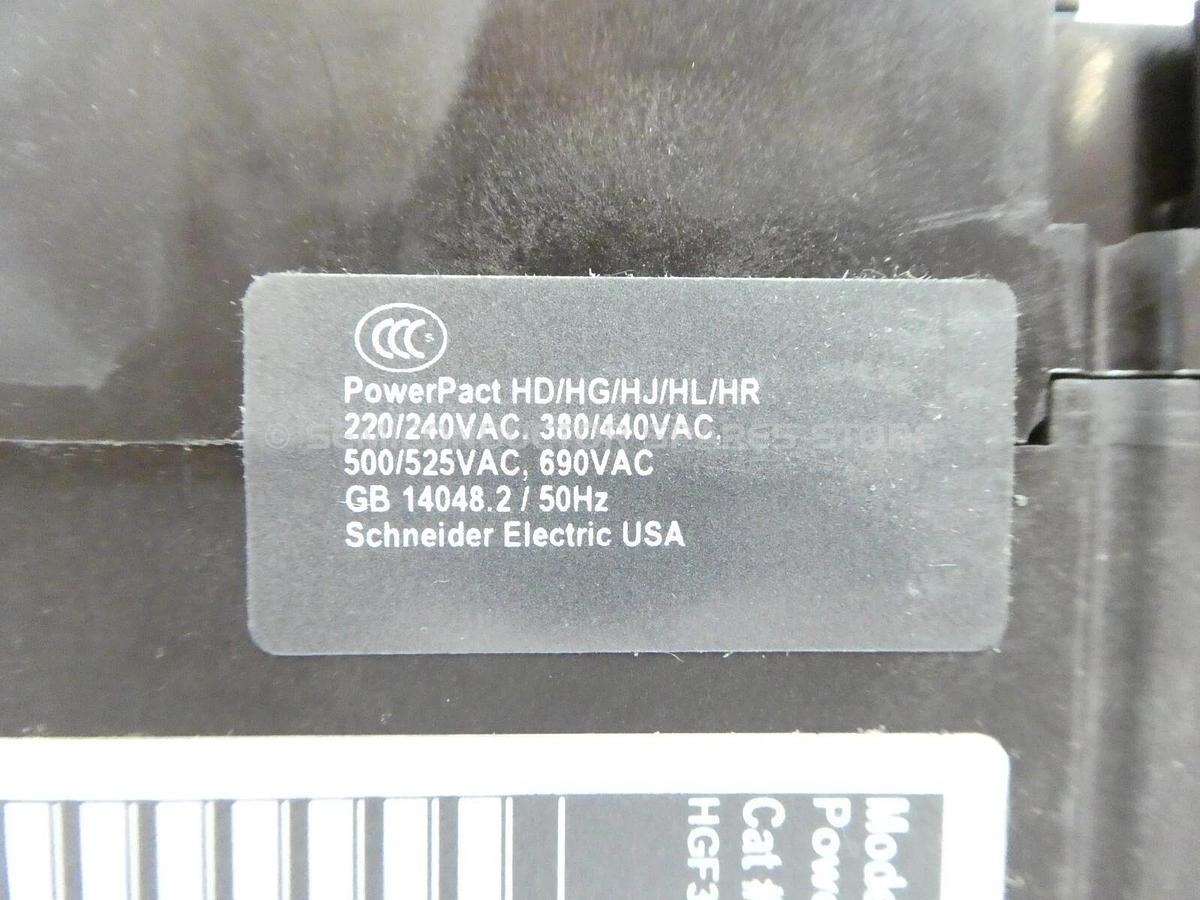 Used Square D HGF36045 Circuit Breaker PowerPact HG 060 ELM150HD Lot of 2 Working