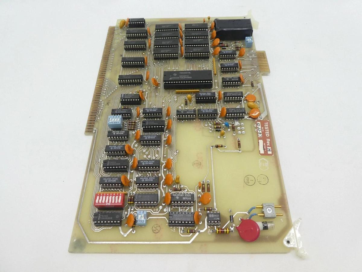 Used Varian Semiconductor VSEA D-F3831001 Power Fail/RTC PCB Card Rev. H Working