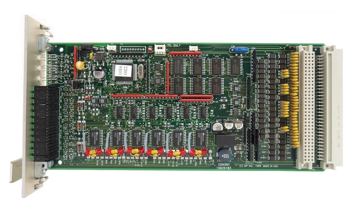 Used DIP 15039103 DeviceNet 48 Bi-Directional PCB Card CDN391 AMAT 0190-06279 Working