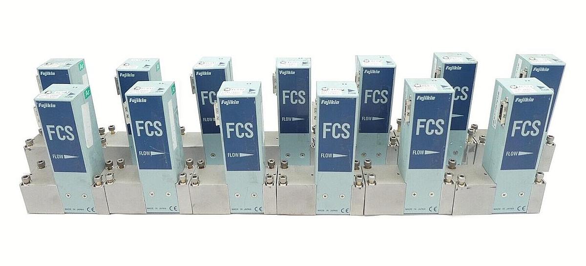 Used Fujikin FCS-4WS-798-F2L#B Mass Flow Controller MFC Reseller Lot of 13 Working