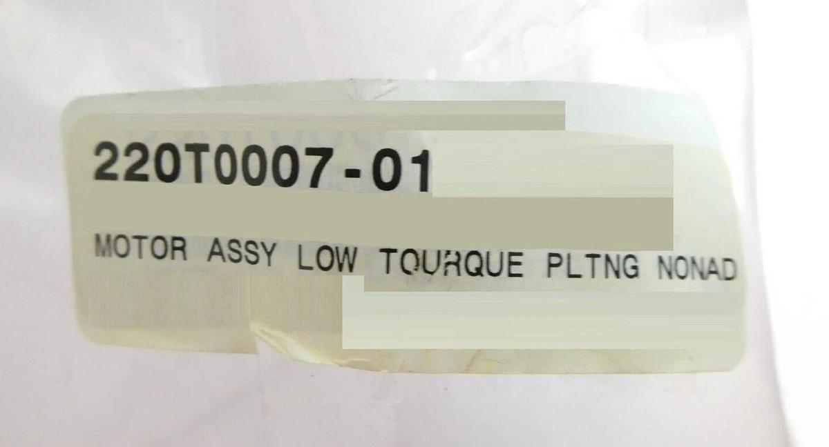 Semitool 220T0007-01 Hi Torque Plating Motor Assembly 16792 New Surplus