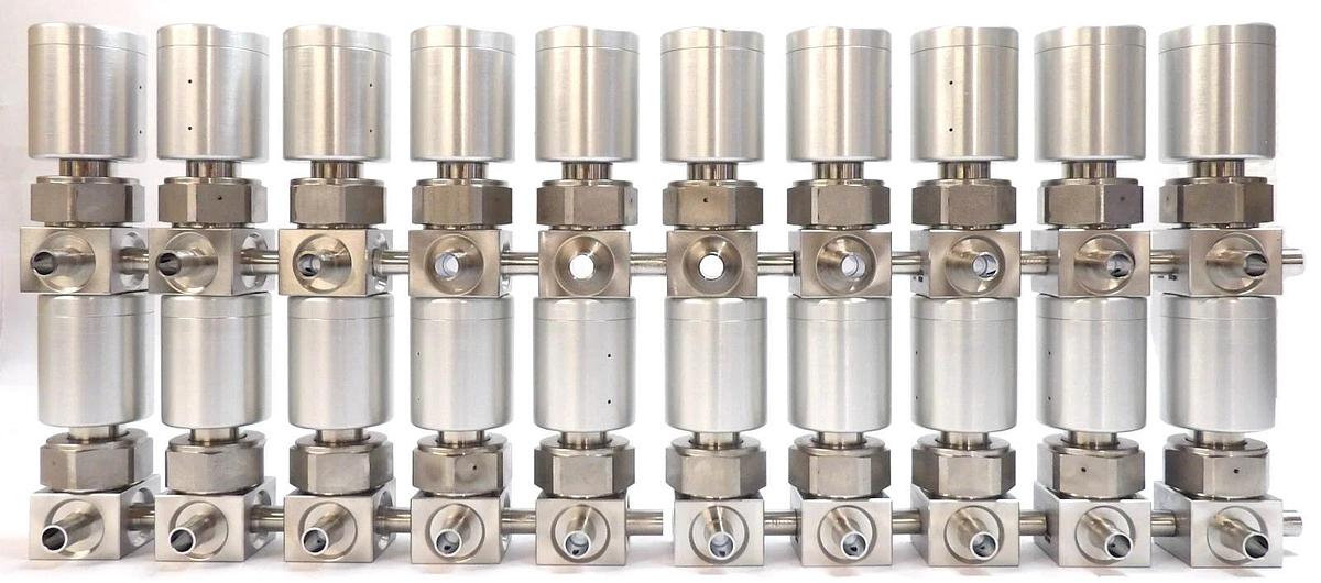 Used Swagelok 6LV-DFC999P-C High Purity Diaphragm Valve DF Series Lot of 20 New