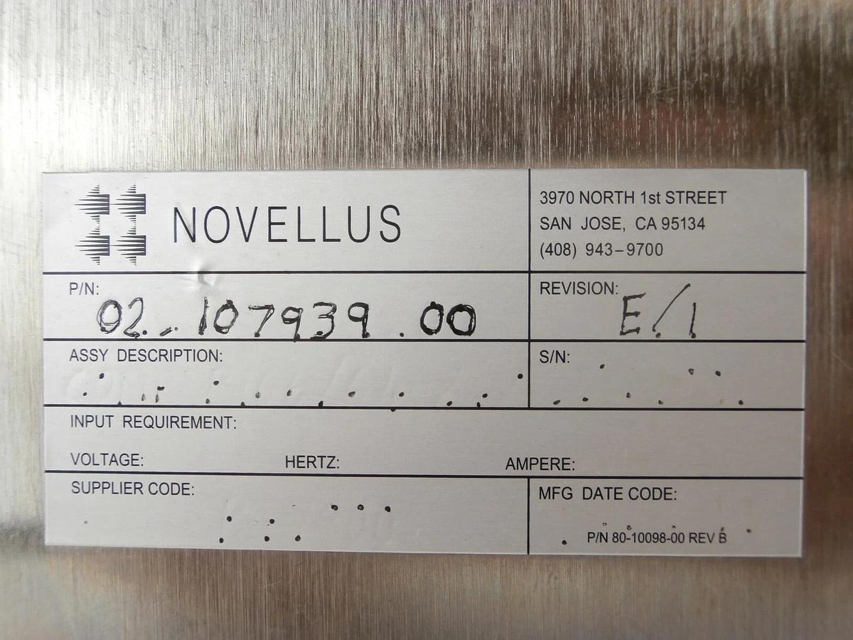 Used Novellus Systems 02-107939-00 Module Controller PA7800 COMP P166/64 24V Spare