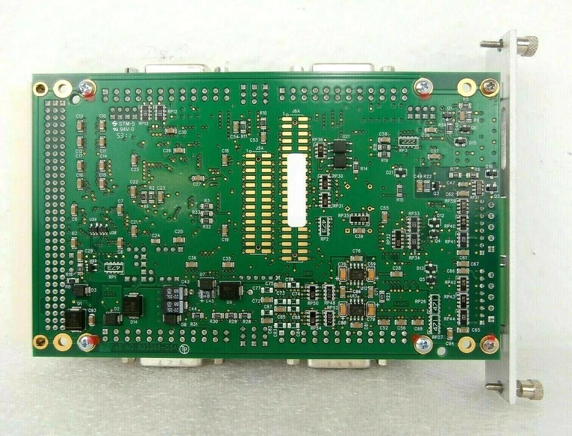 Used Delta Tau 603398-10A UMAC Turbo 2-Axis Analog Interface PCB Card Working Spare