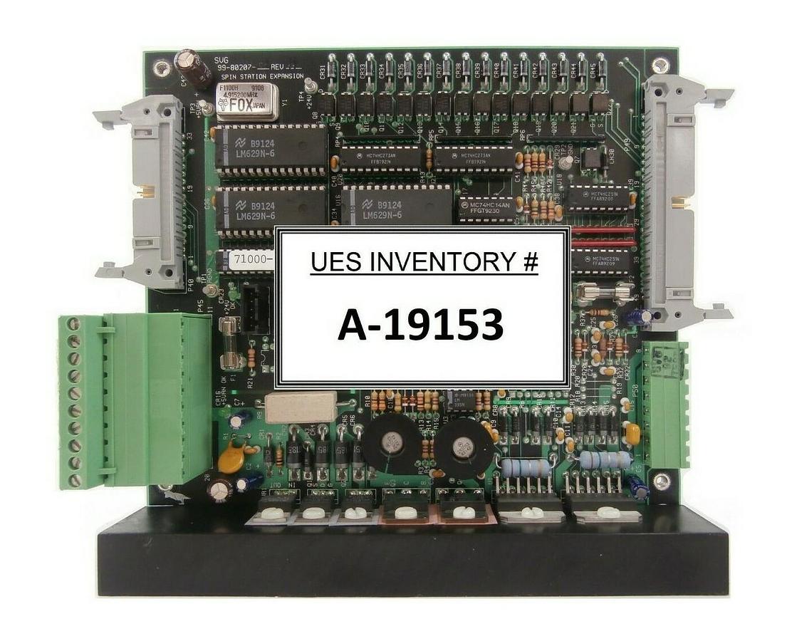 Used SVG Silicon Valley Group 99-80207-02 Spin Station Expansion Board PCB Rev. H 90S