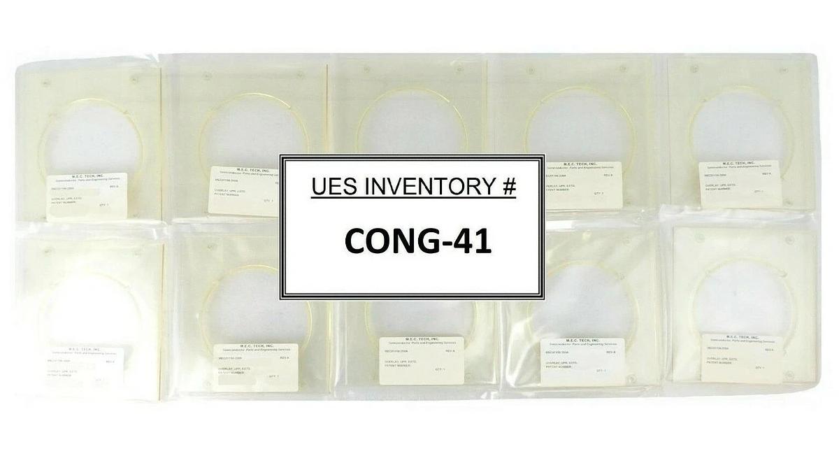M.E.C. Tech MEC81156-200A Extended Lower Overlay Lot of 10 AMAT 0020-01060 New
