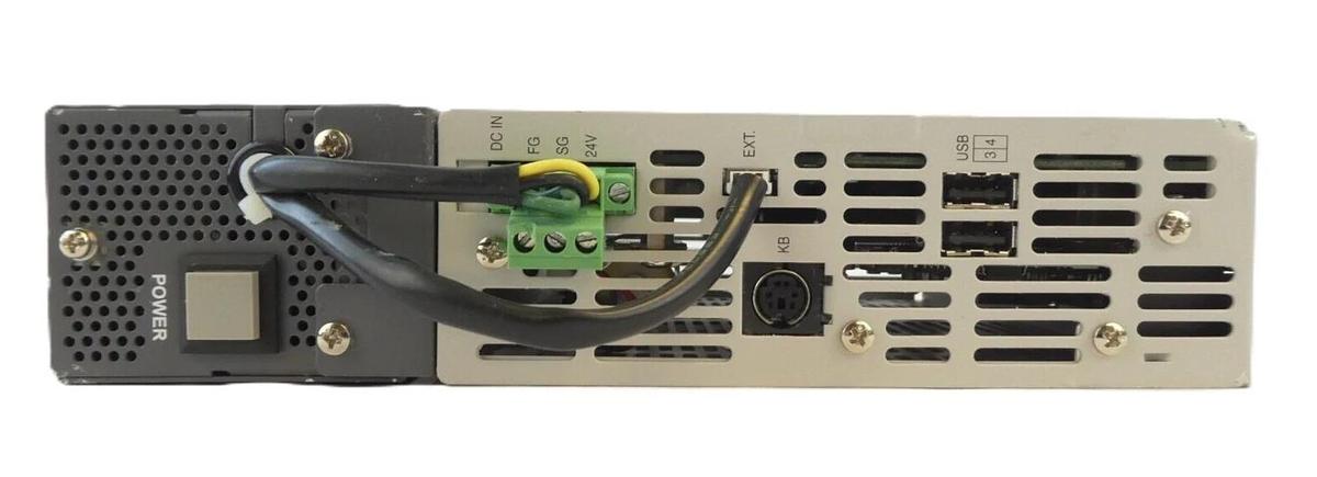 Used Meiden UA210/123 Industrial Controller µPIBOC-C2 w/ Power Supply UP010-001A