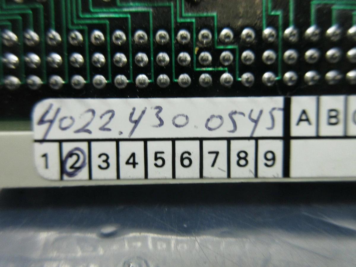 Used Philips PG2026 CPU PCB Card ASML 4022.230.0332 PAS 5000/2500 Wafer Stepper Used