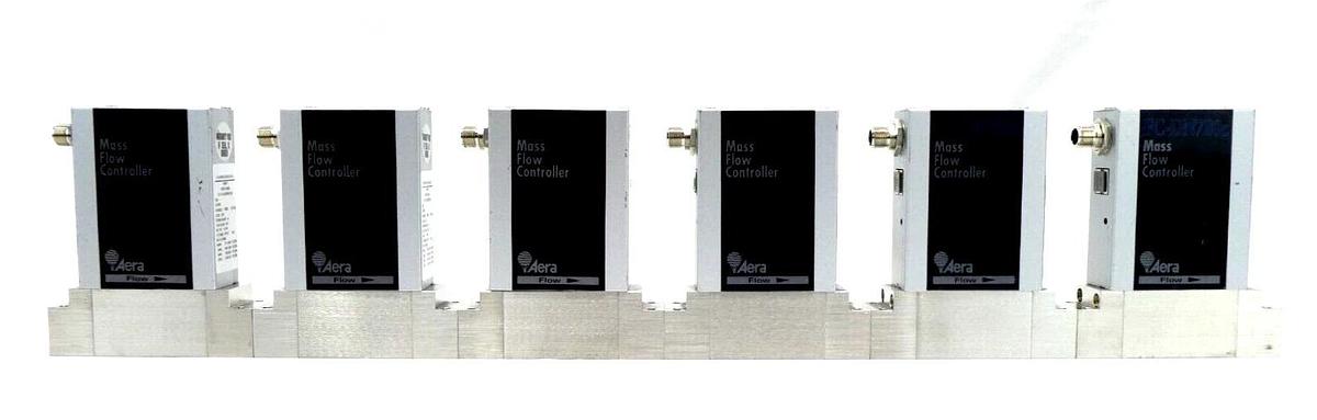 Used Aera FC-DN780CBA Mass Flow Controller MFC 1 SLM 3 SLM Ar Lot of 10 Working