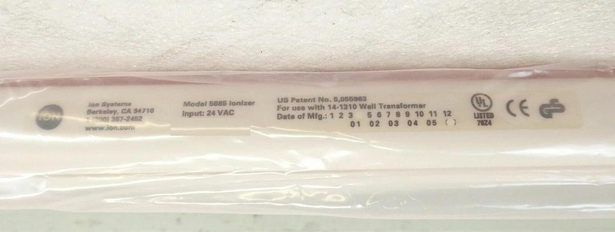 ION Systems 5685 44" AeroBar Ionizer Bar 93-5200 Mattson 529-15373-00 New Spare