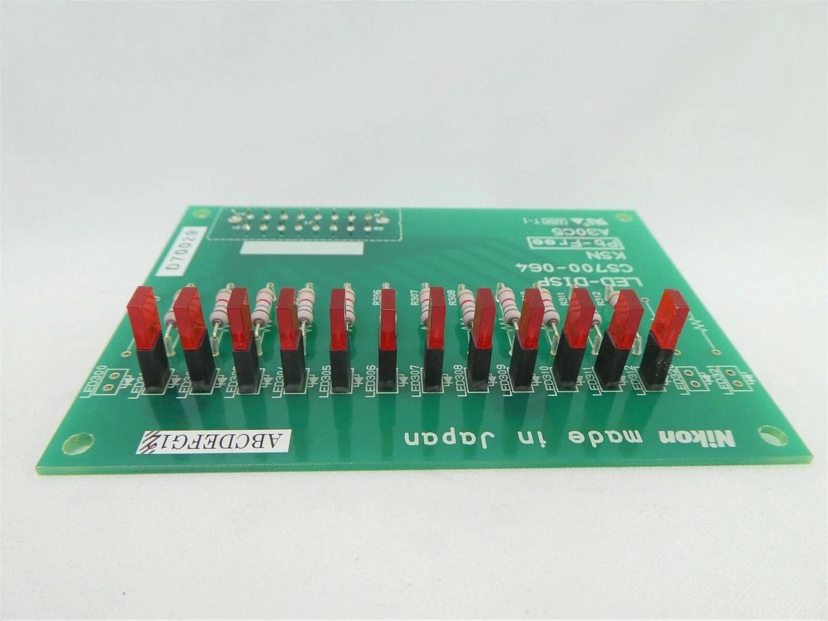 Used Nikon CS700-064 LED Display Board PCB LED-DISP NSR-S610C System Working Spare