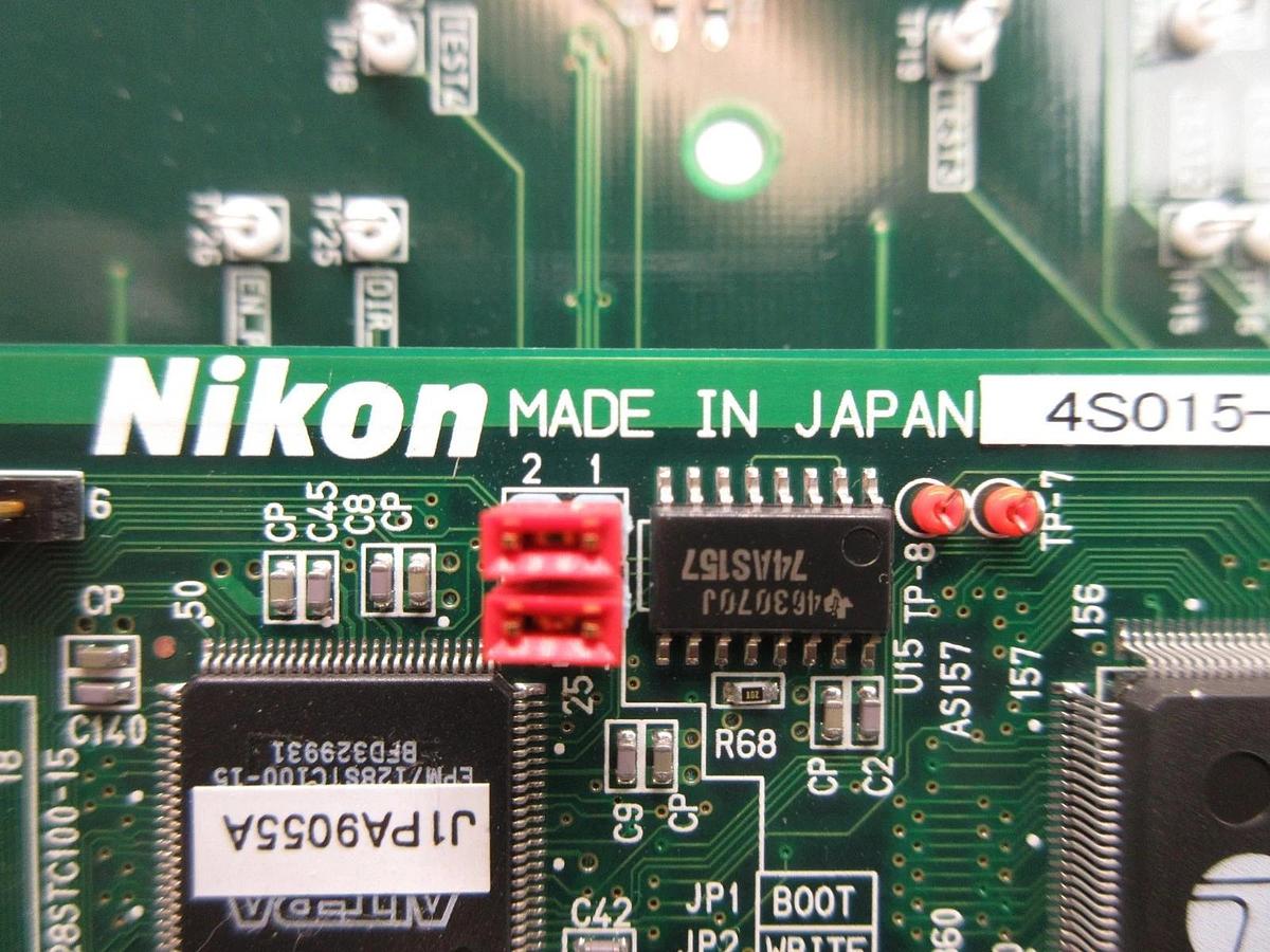 Used Nikon 4S018-867 Processor Control PCB Card PPD3X4-I/F 4S015-227 NSR System Used