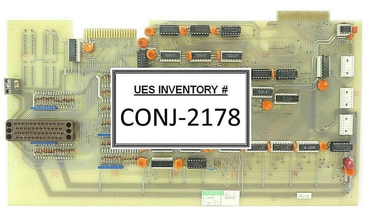 Used Varian Semiconductor VSEA D-F3954001 Source Display Logic PCB Rev. C Working