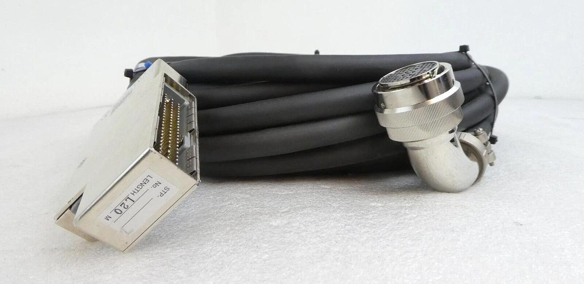 Used STP Edwards B718-30-080 Turbomolecular Pump Interface Cable 20M Working Surplus