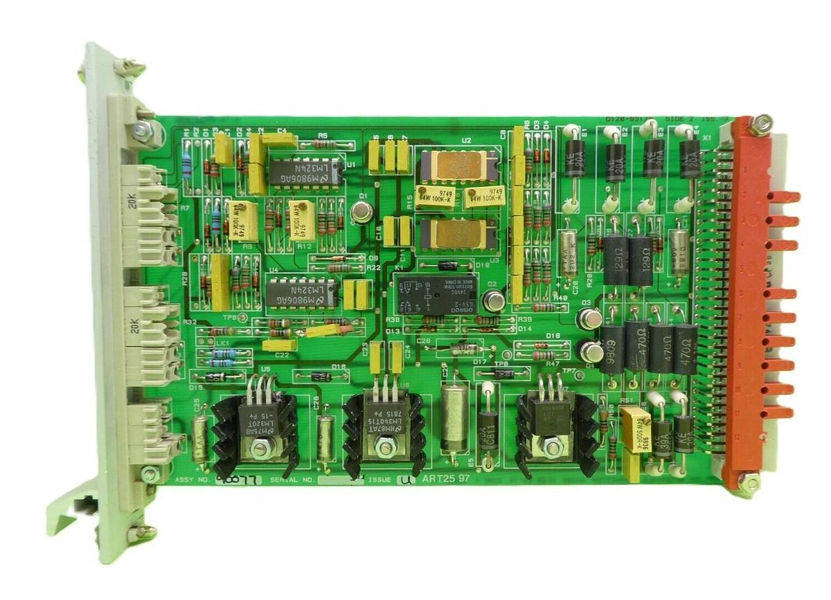 Used AMAT Applied Materials 0100-90077 Thermistor Gauge Controller PCB Card Working