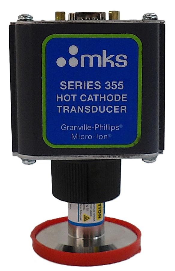 Used Granville-Phillips 355400-0-YK-T Micro-Ion Gauge Working
