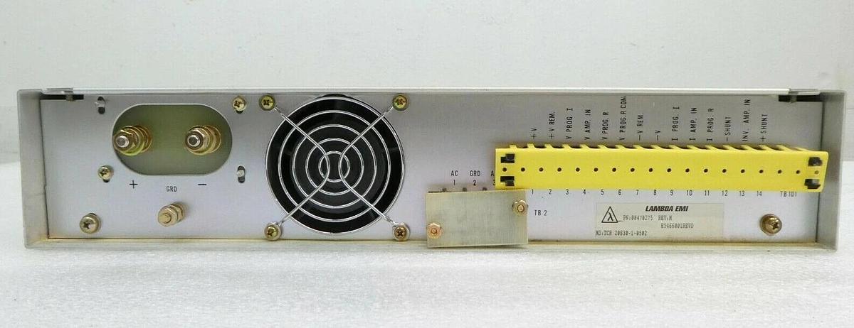 Used Lambda EMI 00470275 Power Supply TCR 20S30 Varian VSEA H5466001 Working Surplus