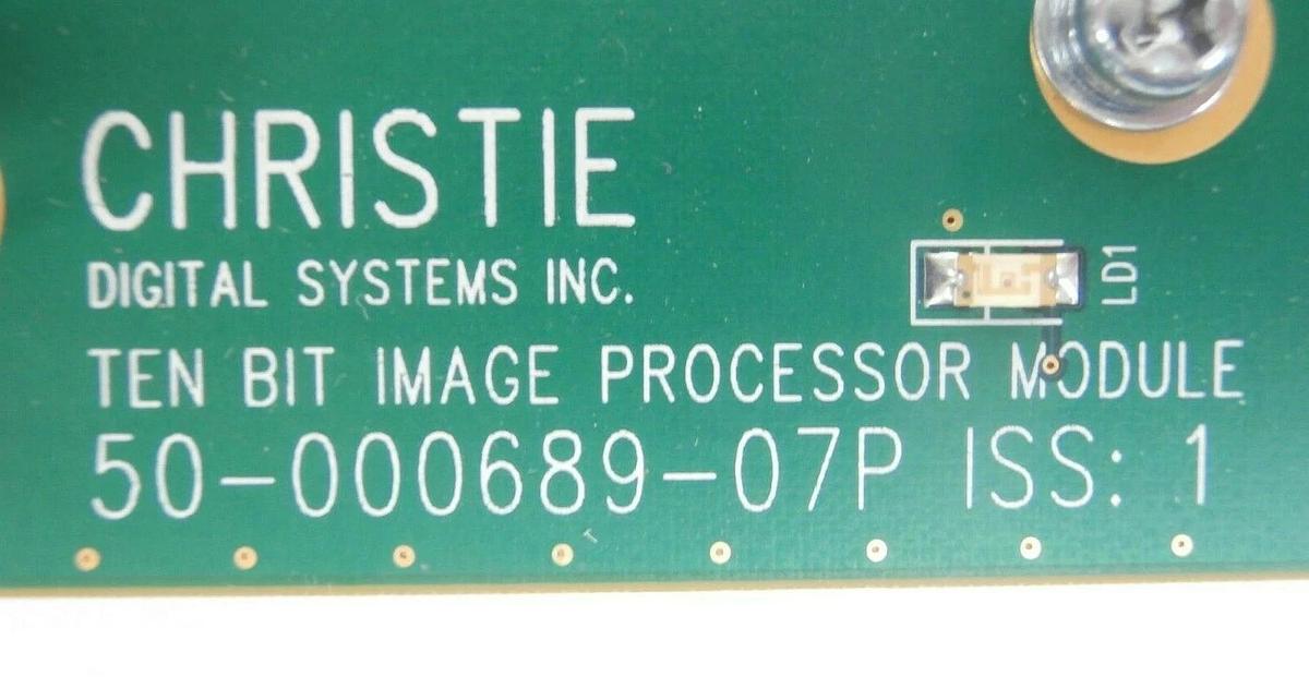 Used Christie Digital Systems 50-000689-07P Ten Bit Image Processor PCB MATRIX S+2K