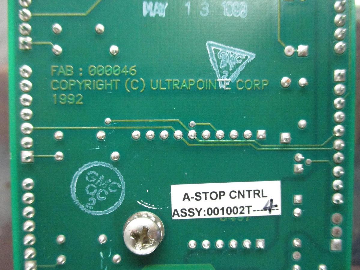Used Ultrapointe 001002T A-Stop Control Lon Motor Driver PCB V1.0 KLA CRS-1010 Used