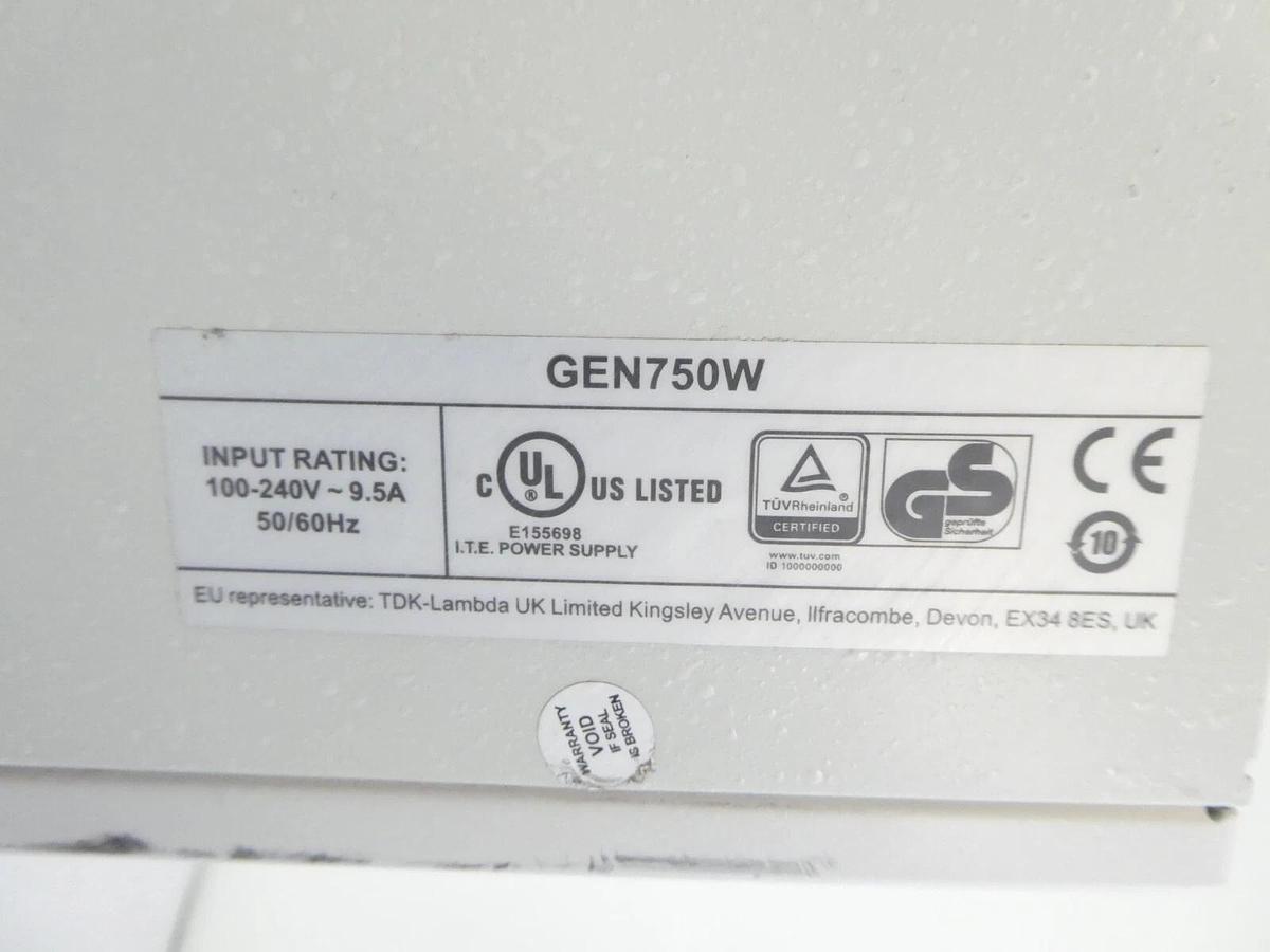 Used TDK-Lambda GEN40-19/LN Programmable Power Supply GEN750W Working Surplus