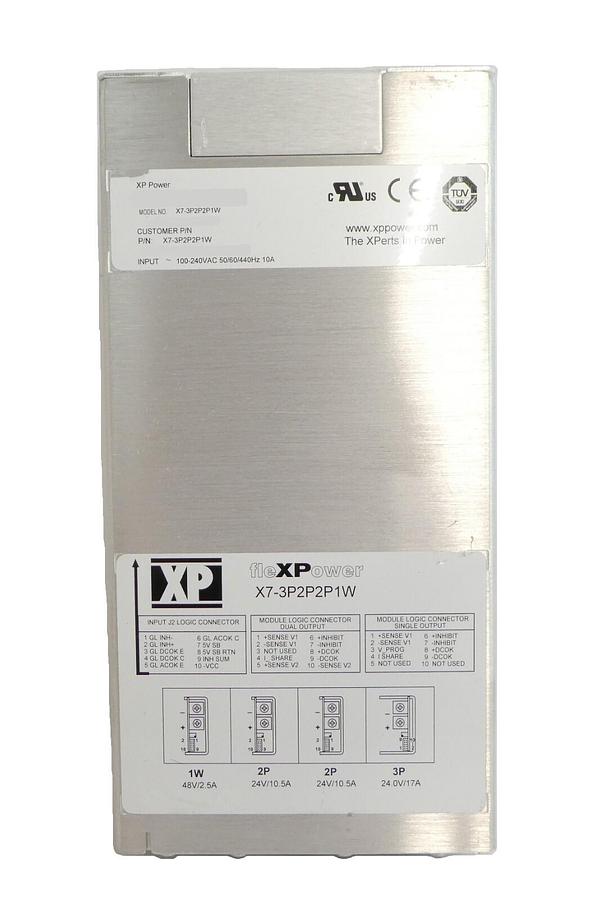 Used XP Power X7-3P2P2P1W Power Supply Assembly fleXPower Series Working Surplus