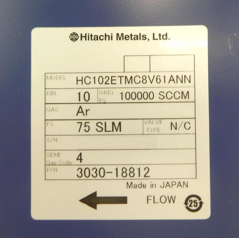 Used Aera HC102ETMC8V61ANN HC100 Series Mass Flow Controller MFC Reseller Lot of 2