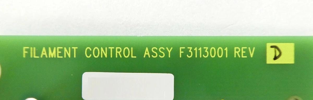 Varian Ion Implant Systems F3113001 Filament Control PCB Card F3114001 New Spare