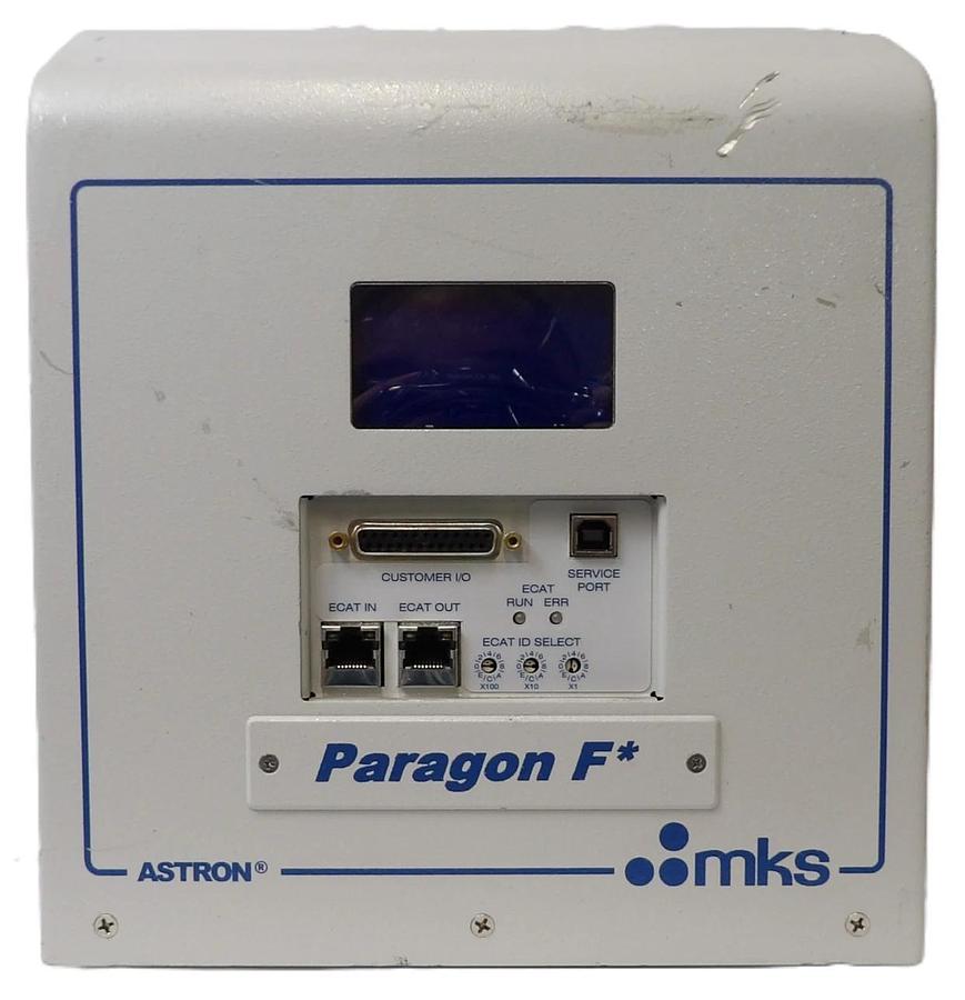 Used ASTRON Paragon F* MKS Instruments AX7710LAM-01 RPS Plasma Source ASTeX Untested