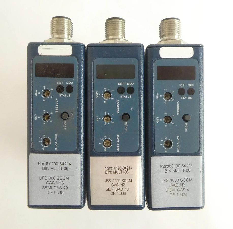 Used Aera PI-98 Mass Flow Controller MFC Reseller Lot of 13 Working Surplus