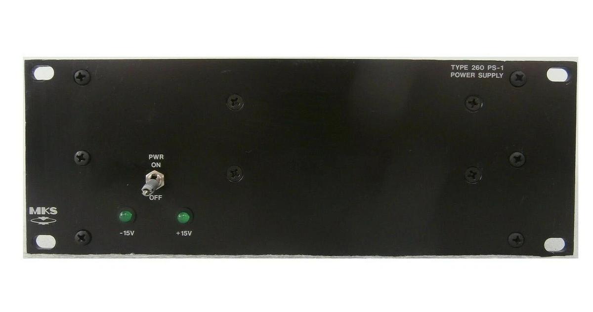 Used MKS Instruments 260PS-1 Power Supply Type 260 PS-1 Working Surplus