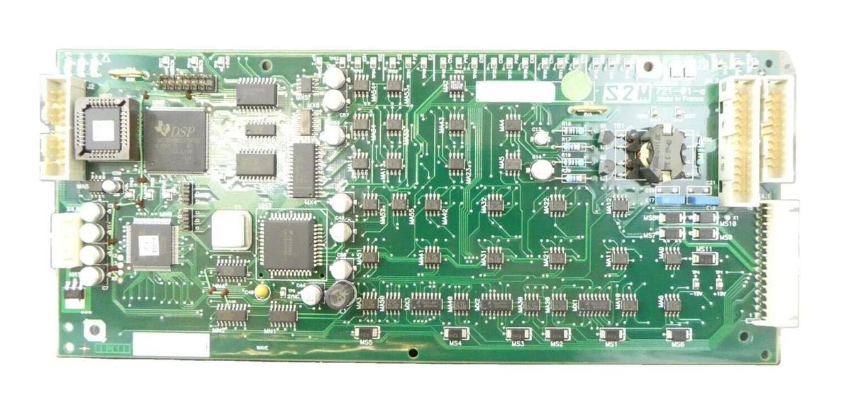Used Edwards S2M 721-01-a Turbomolecular Pump Controller Processor PCB Turbo Working
