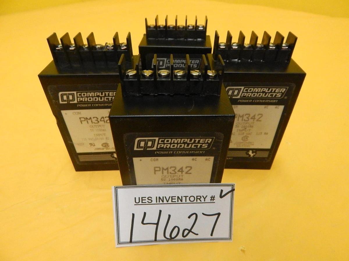 Used Computer Products PM342 Power Conversion Linear Series Reseller Lot of 4 Used