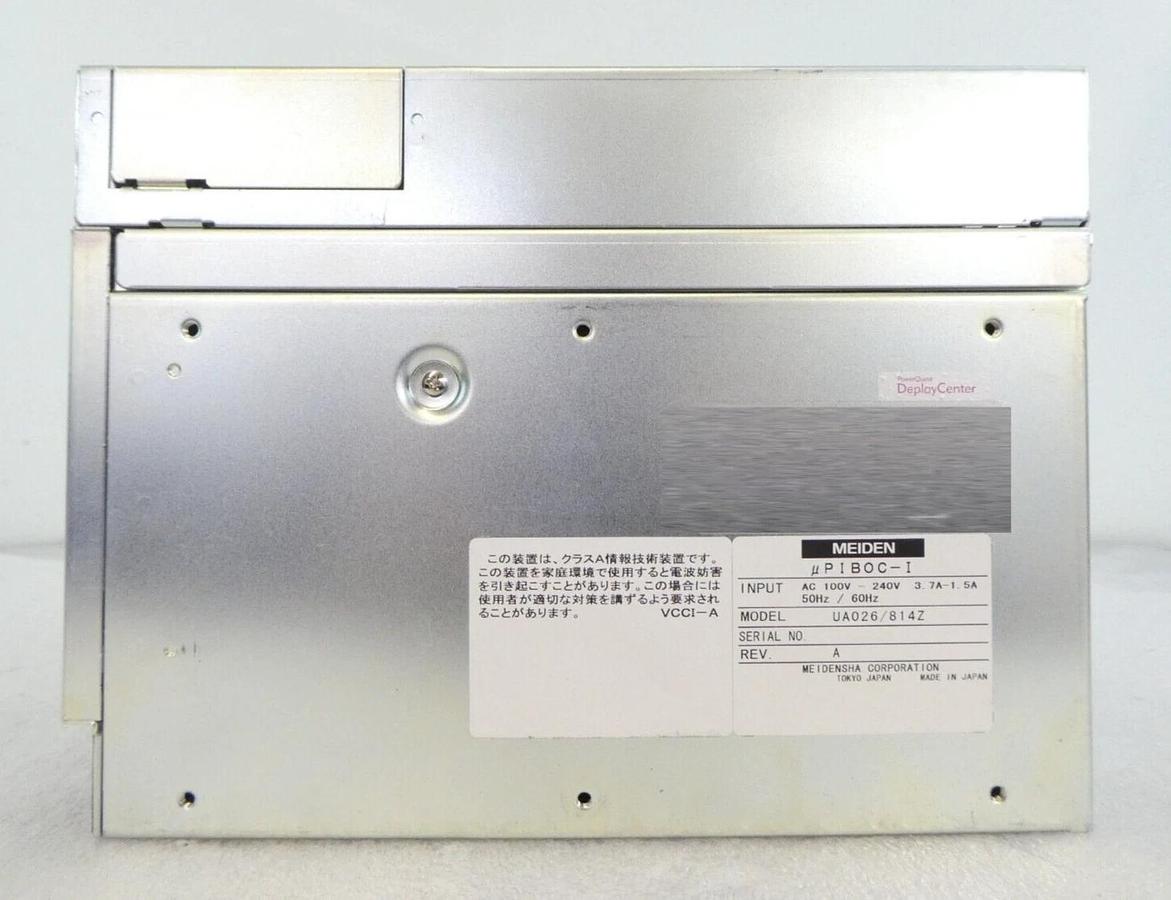 Used Medien UA026/814Z System Control Computer µPIBOC-I TEL PR300Z No Drives Working