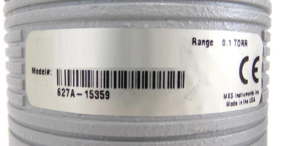 Used MKS Instruments 627A-15359 Baratron Capacitance Manometer Working