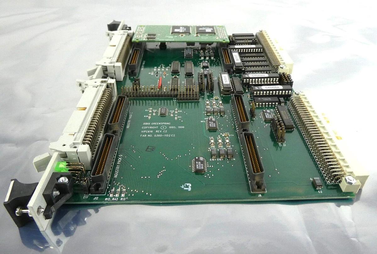 Used Greenspring Computers VIP616 Rev C2 Industry Pack PCB Card Working Surplus