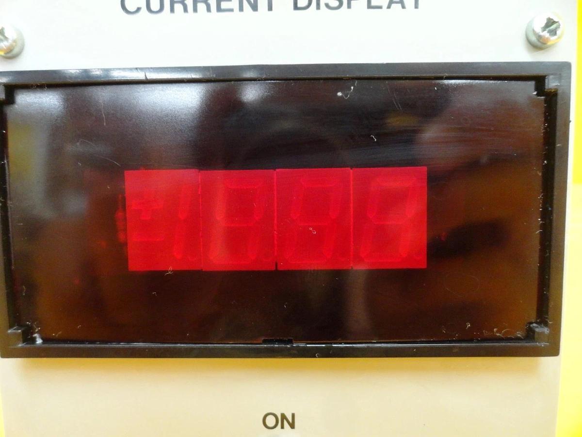 Used Balzers BG D22 500 Current Display Module ECD 101 ECD101 Used Working