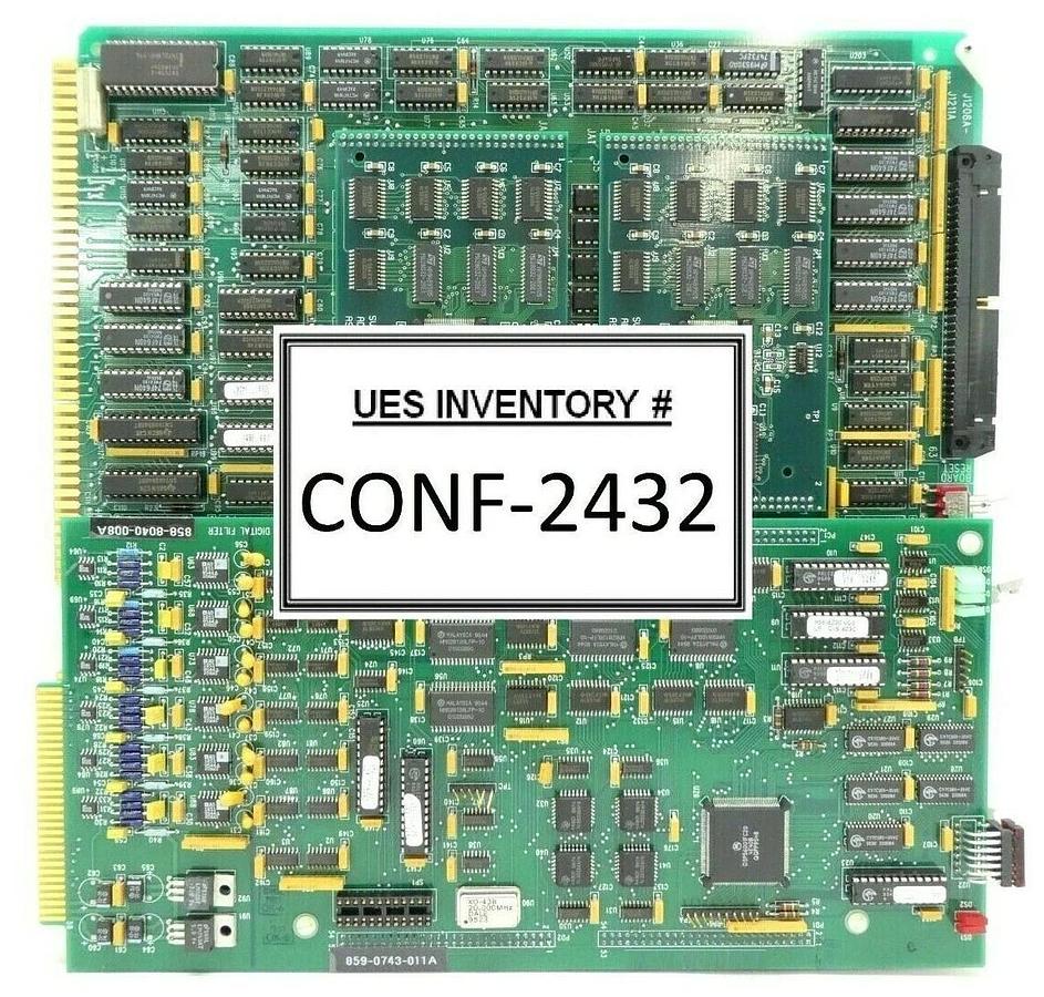 Used ASML 859-0743-011A Digital Focus Board PCB Card 858-8040-008A 851-8240-007A