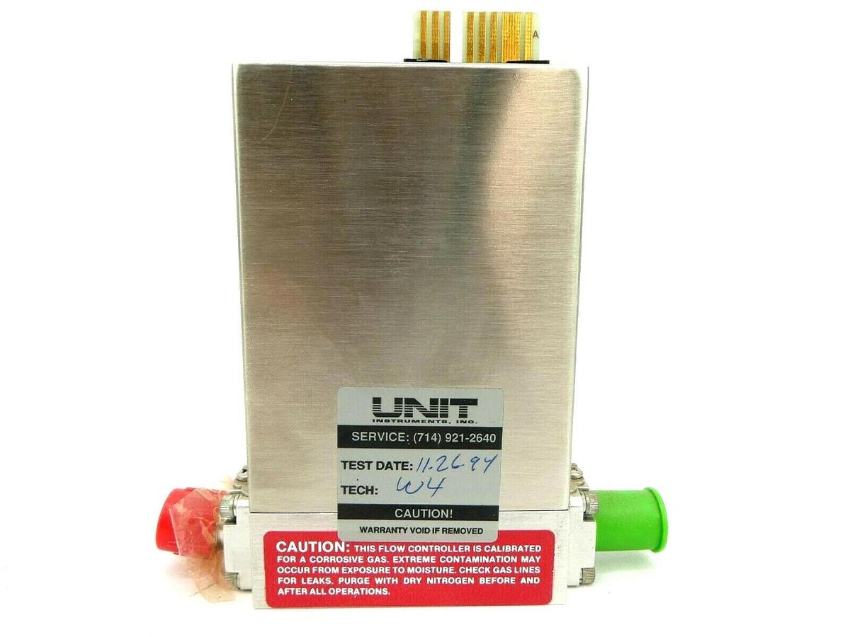 Used UNIT Instruments UFC-8160 Mass Flow Controller MFC 200 SCCM SiH4 Working Surplus