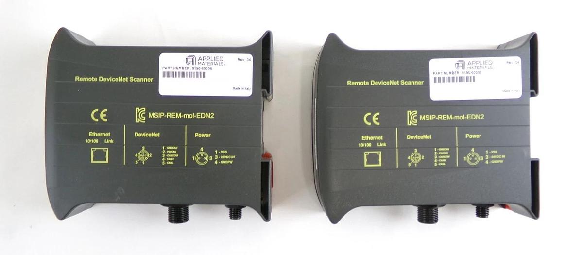 Used Brad MSIP-REM-mol-EDN2 DeviceNet Scanner AMAT 0190-60306 Lot of 5 Spare