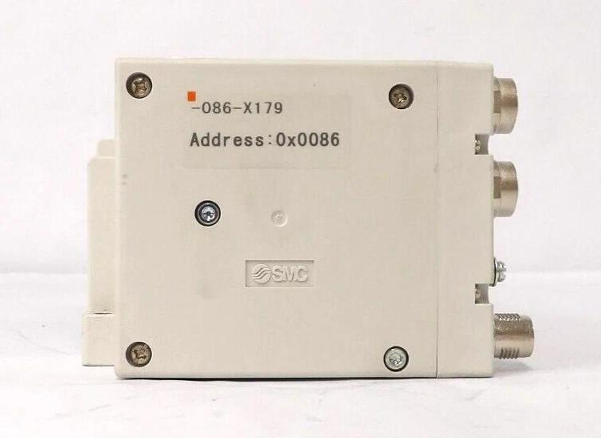Used SMC SS5Y3-DUQ00526 16-Port Ethercat Pneumatic Manifold AMAT 0190-41158 Working