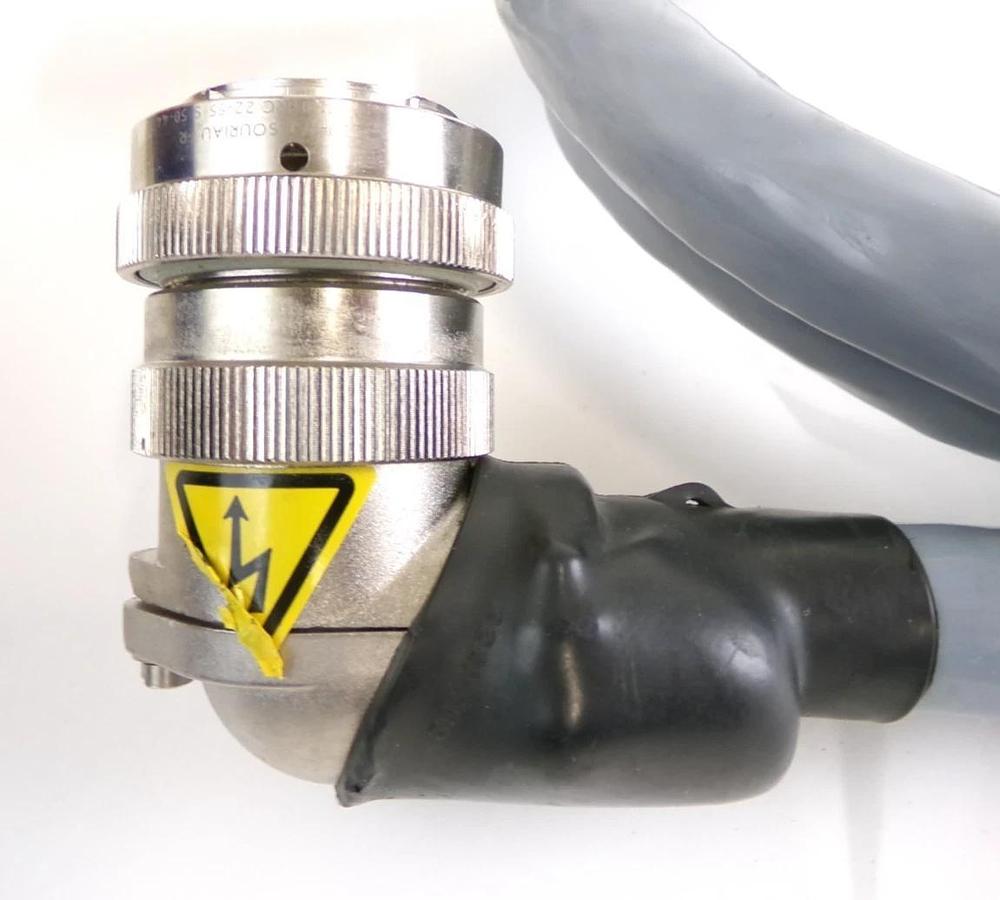 Used Alcatel Adixen 684-046750-004 Turbomolecular Pump Signal Cable Turbo Working