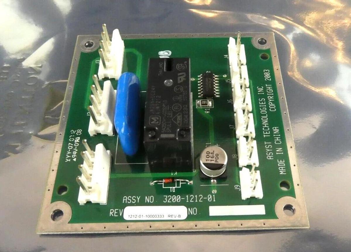 Used Asyst Technologies 3200-1212-01 PCB Assembly IsoPort Wokring Surplus