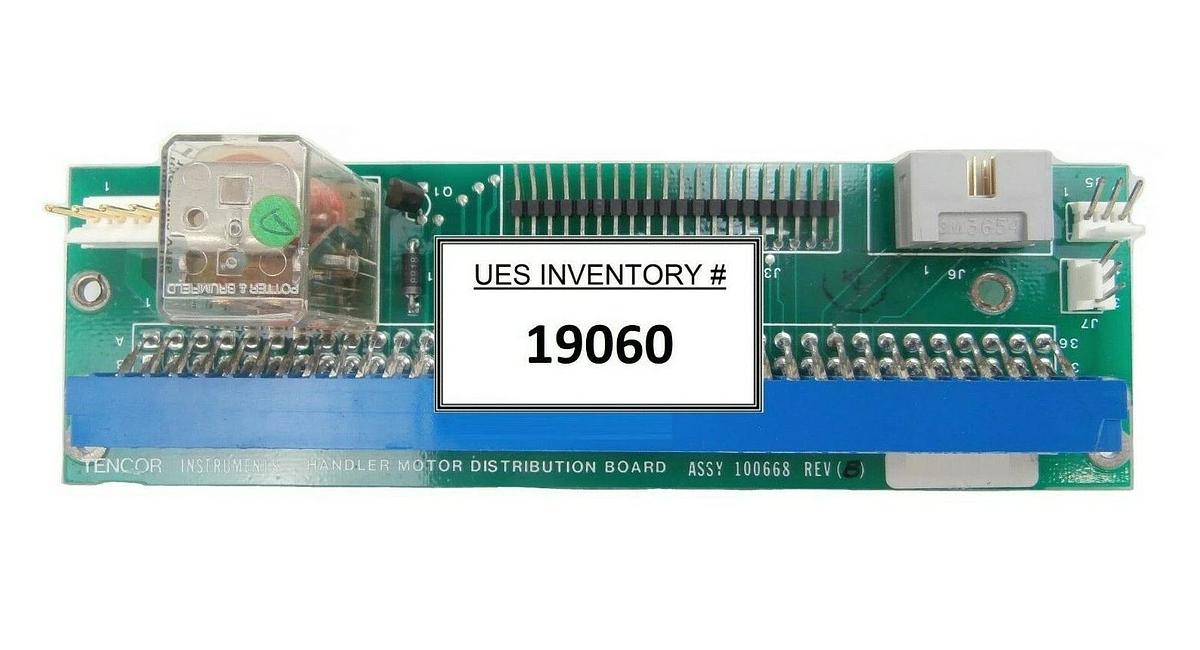Used Tencor Instruments 100668 Handler Motor Distribution Board PCB Surfscan 7000