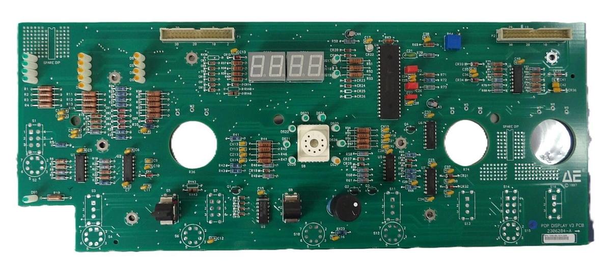 Used AE Advanced Energy 2306284-A PDP Display V3 PCB PDX 2500 Working Surplus