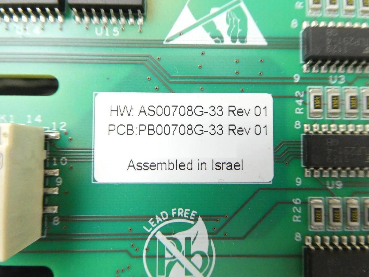 Used MKS Instruments AS00708G-33 Tahoe HVM PVD CIOC Distribution PCB Working Surplus